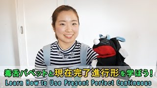 Education: 毒舌パペットと現在完了進行形を学ぼう！