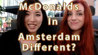 オランダのマクドナルドメニューは日本と違うのか？| McDonald’s in Amsterdam Different?